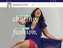 Tablet Screenshot of bandelettes.com